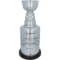 Teemu Selanne Anaheim Ducks Autographed 2' Replica Stanley Cup with Multiple Inscriptions - Limited Edition of 5