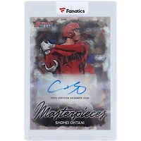 Shohei Ohtani Los Angeles Angels Autographed 2023 Bowman's Best Masterpieces #BMA-SO #49/99 Card