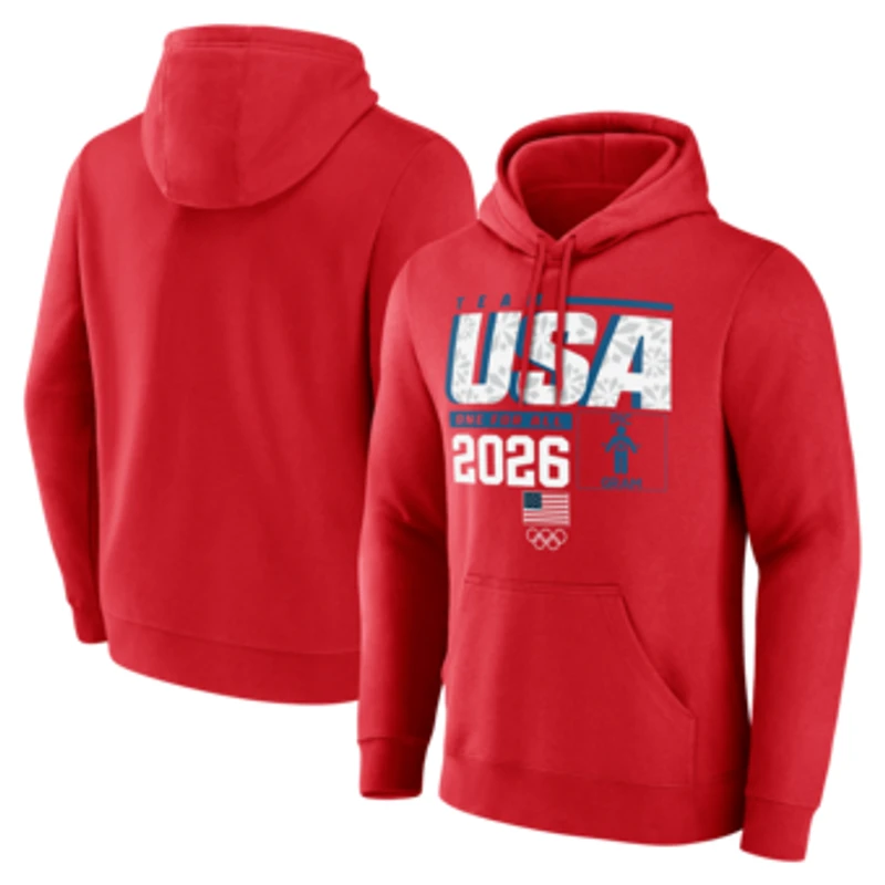 Men's Red Team USA 2026 Winter Olympics Pic-O-Gram Hoodie