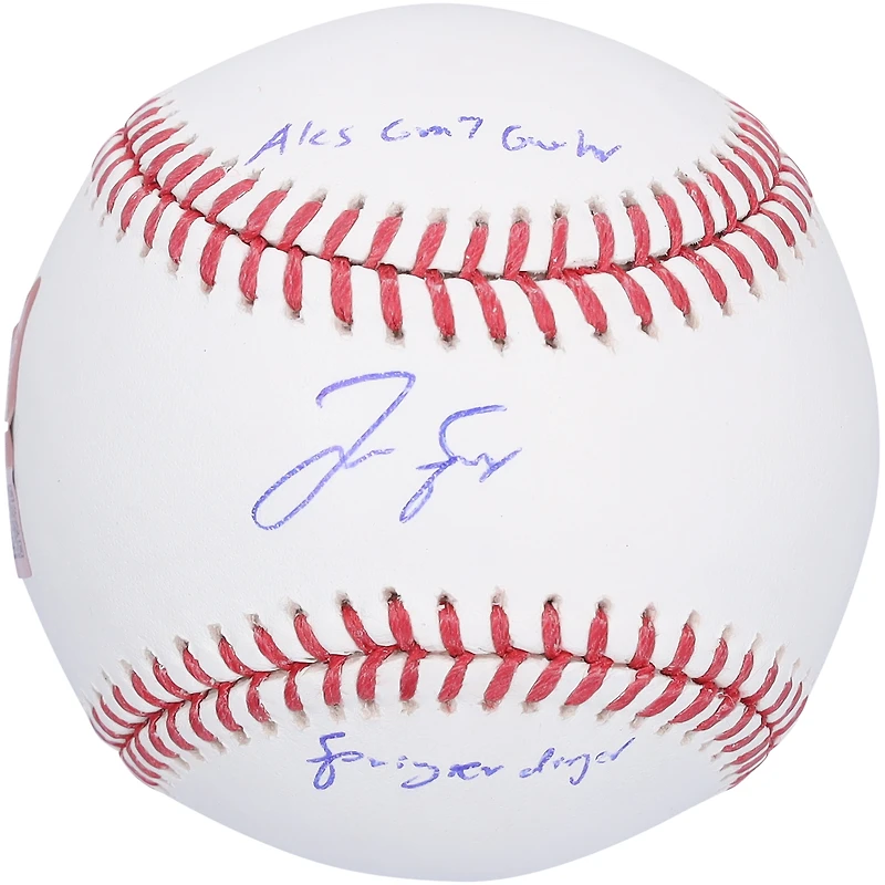 George Springer Toronto Blue Jays Autographed Baseball with "ALCS GM 7 GW HR" & "Springer Dinger" Inscriptions - Limited Edition of 25