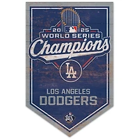 WinCraft Los Angeles Dodgers 2025 World Series Champions 11" x 17" Wood Sign