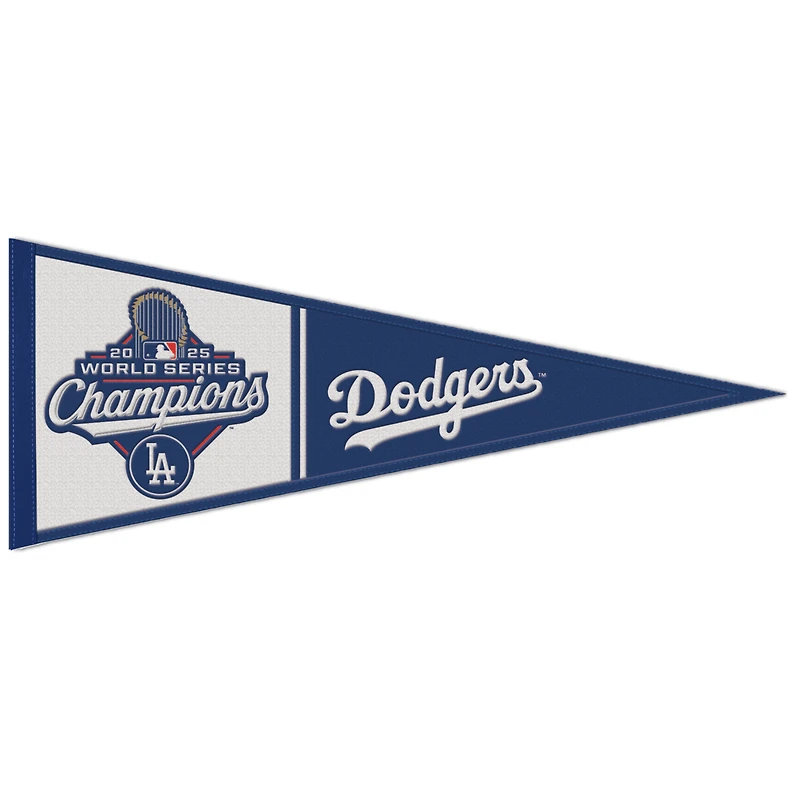WinCraft Los Angeles Dodgers 2025 World Series Champions 13" x 32" Wool Pennant