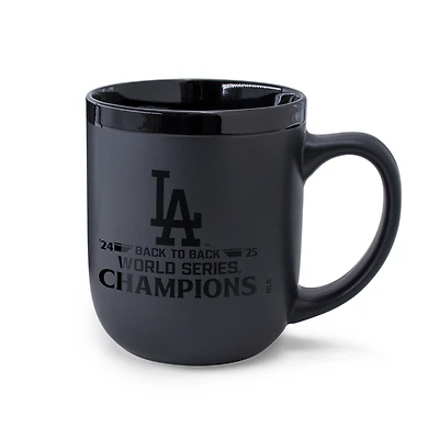 WinCraft Los Angeles Dodgers Back-To-Back World Series Champions 17oz. Ceramic Coffee Mug