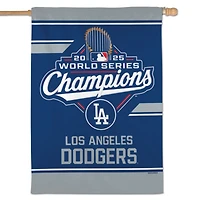 WinCraft Los Angeles Dodgers 2025 World Series Champions 28" x 40" Double-Sided Vertical Banner
