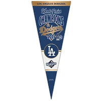 WinCraft Los Angeles Dodgers 2025 World Series Champions Locker Room 12" x 30" Premium Pennant