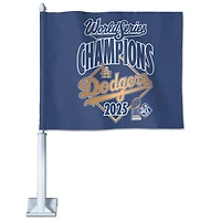 WinCraft Los Angeles Dodgers 2025 World Series Champions Locker Room Celebration Double-Sided Car Flag