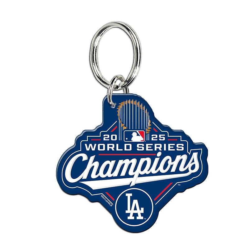WinCraft Los Angeles Dodgers 2025 World Series Champions Premium Acrylic Key Ring
