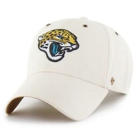 Men's Carhartt x '47 Natural Jacksonville Jaguars Undyed Clean Up Adjustable Hat