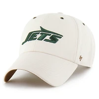 Men's Carhartt x '47 Natural New York Jets Undyed Clean Up Adjustable Hat