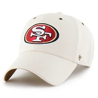 Men's Carhartt x '47 Natural San Francisco 49ers Undyed Clean Up Adjustable Hat