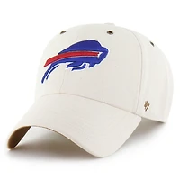 Men's Carhartt x '47 Natural Buffalo Bills Undyed Clean Up Adjustable Hat