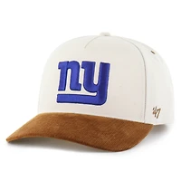 Men's Carhartt x '47 Natural/Brown New York Giants Undyed Relaxed Hitch Adjustable Hat