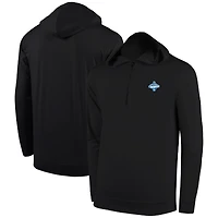 Men's Black Los Angeles Dodgers 2025 World Series Champions Seabreeze Half-Zip Hoodie