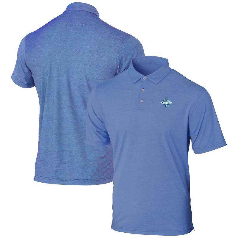 Men's Powder Blue Los Angeles Dodgers 2025 World Series Champions Butter Stripe Polo