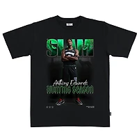 Unisex SLAM Anthony Edwards Black Minnesota Timberwolves Cover T-Shirt