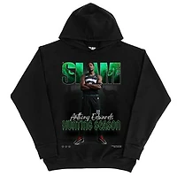 Unisex SLAM Anthony Edwards Black Minnesota Timberwolves Cover Hoodie