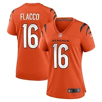Women's Nike Joe Flacco  Orange Cincinnati Bengals Alternate Game Jersey