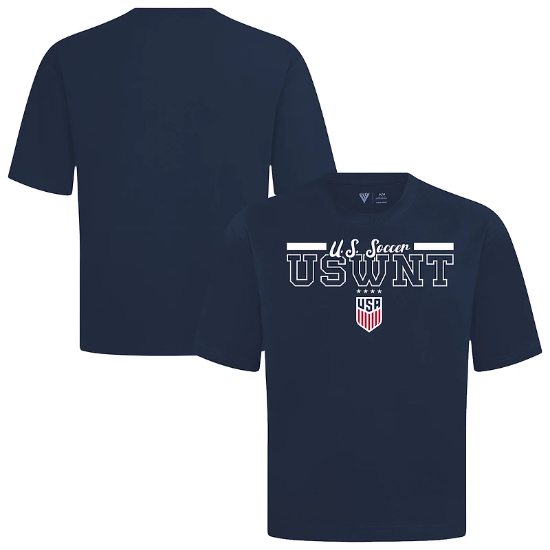Men's Levelwear Navy USWNT Vanguard Luxe Signature T-Shirt
