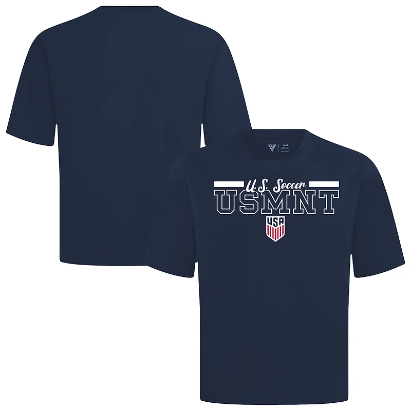 Men's Levelwear Navy USMNT Vanguard Luxe Signature T-Shirt