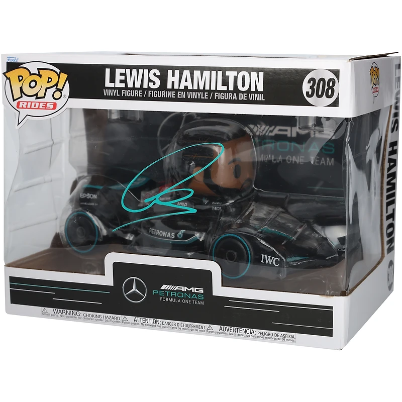 Lewis Hamilton Mercedes-AMG Petronas F1 Team Autographed #308 Car Funko Pop! Vinyl Figurine