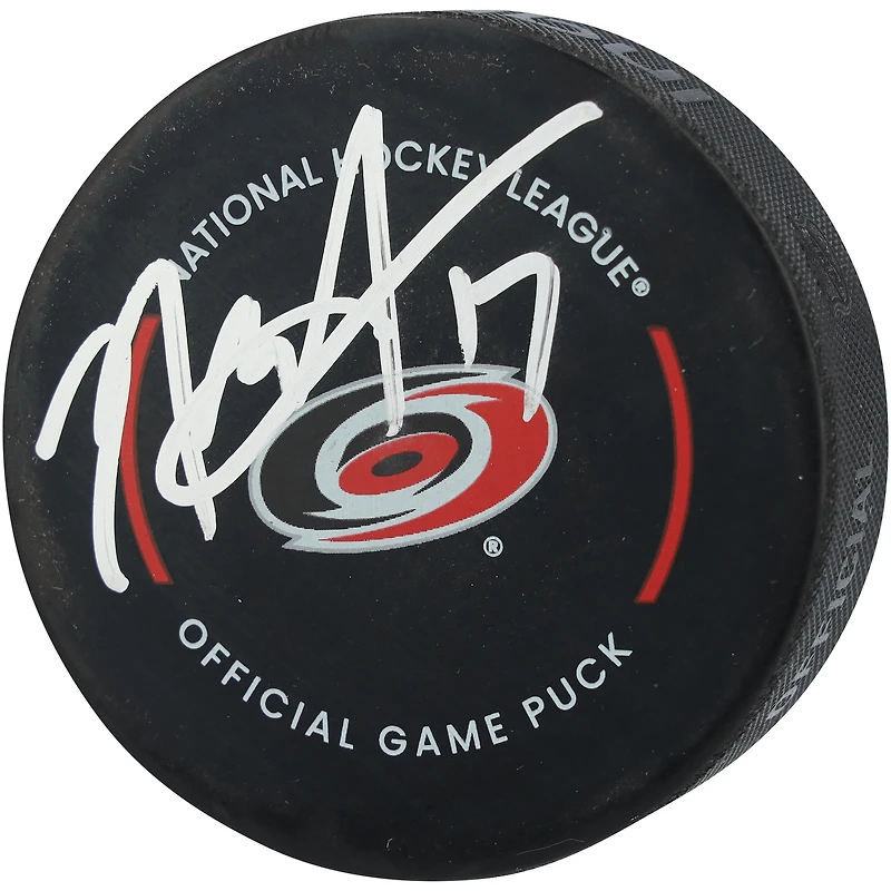 Rod Brind'Amour Carolina Hurricanes Autographed Official Game Puck