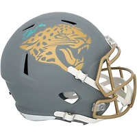 Travis Hunter Jacksonville Jaguars Autographed Riddell Slate Speed Replica Helmet