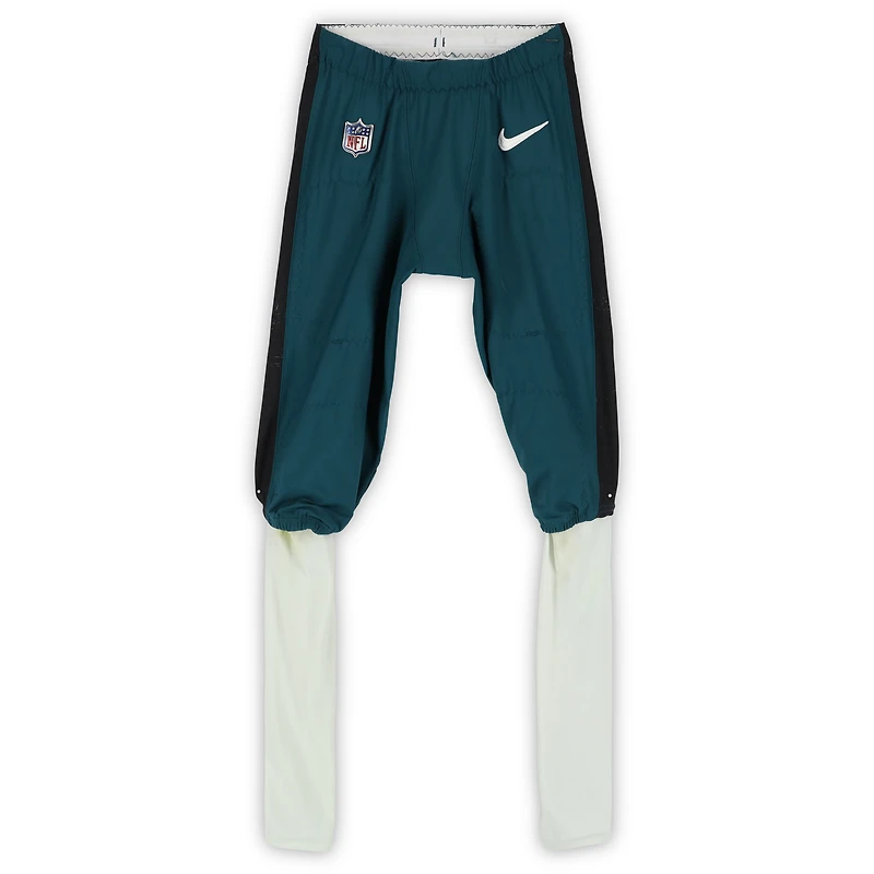 DeVonta Smith Philadelphia Eagles Game-Used Midnight Green Pants vs. Los Angeles Rams on September 21, 2025