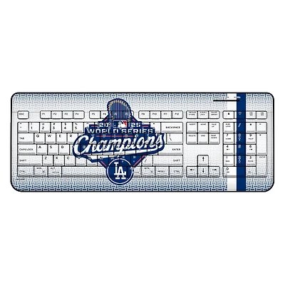 Keyscaper Los Angeles Dodgers 2025 World Series Champions Wireless Keyboard