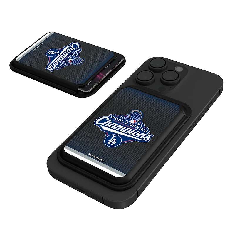 Keyscaper Los Angeles Dodgers 2025 World Series Champions Magnetic Credit Card Wallet