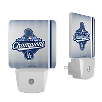 Keyscaper Los Angeles Dodgers 2025 World Series Champions Two-Piece Nightlight Set