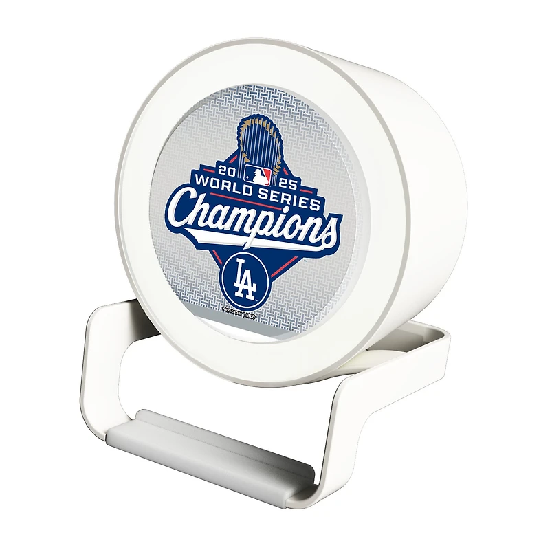 Keyscaper Los Angeles Dodgers 2025 World Series Champions Night Light Charger with Bluetooth Speaker