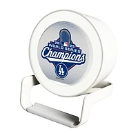 Keyscaper Los Angeles Dodgers 2025 World Series Champions Night Light Charger with Bluetooth Speaker
