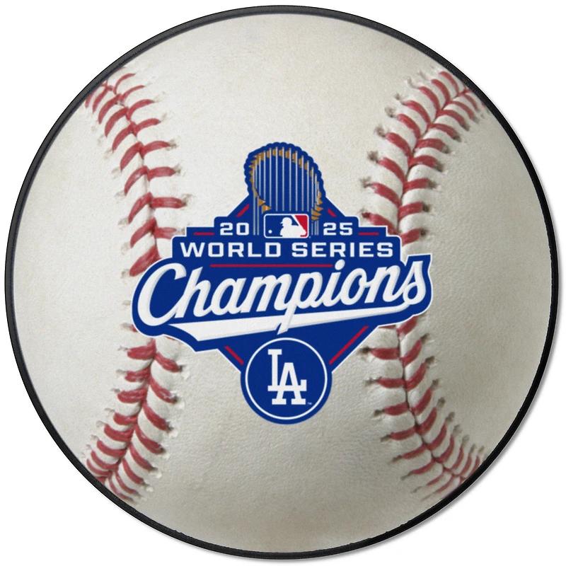Los Angeles Dodgers 2025 World Series Champions 27" Round Mat