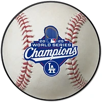 Los Angeles Dodgers 2025 World Series Champions 27" Round Mat
