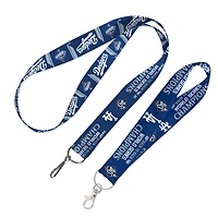WinCraft Los Angeles Dodgers Back-To-Back World Series Champions Lanyard & Key Strap Pack