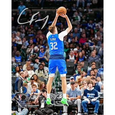 Cooper Flagg Dallas Mavericks Autographed 8" x 10" Shooting Photograph