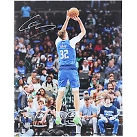 Cooper Flagg Dallas Mavericks Autographed 16" x 20" Shooting Photograph