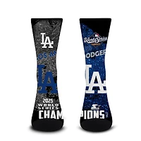 Unisex Starter  Los Angeles Dodgers 2025 World Series Champions Blackout Crew Socks