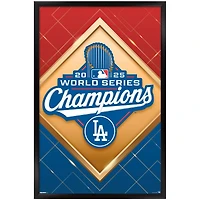 Los Angeles Dodgers 2025 World Series Champions 22.375" x 34" Framed Poster