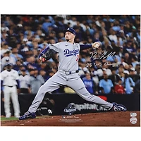 Blake Snell Los Angeles Dodgers Autographed 2025 World Series Champions 16" x 20" Photograph with "25 WS Champs" Inscription