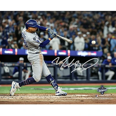 Mookie Betts Los Angeles Dodgers Autographed 2025 World Series Champions 16" x 20" Photograph