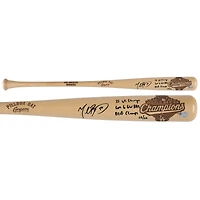 Mookie Betts Los Angeles Dodgers Autographed 2025 World Series Champions Pillbox Bat Company Bat with Multiple Inscriptions - Limited Edition of 25