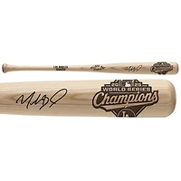Mookie Betts Los Angeles Dodgers Autographed 2025 World Series Champions Pillbox Bat Company Bat