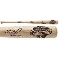 Mookie Betts Los Angeles Dodgers Autographed 2025 World Series Champions Pillbox Bat Company Bat with "25 WS Champs" Inscription