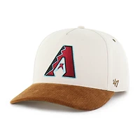 Men's Carhartt x '47 Natural/Brown Arizona Diamondbacks Undyed Relaxed Hitch Adjustable Hat