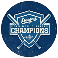 Los Angeles Dodgers 2025 World Series Champions 14" Circle Sign