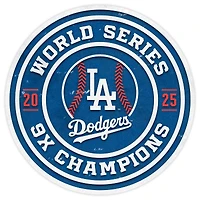 Los Angeles Dodgers Nine-Time World Series Champions Four-Pack 4" Circular Coaster Set