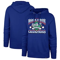 Men's '47 Royal Los Angeles Dodgers 2025 World Series Champions Headline Hoodie