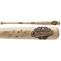 Los Angeles Dodgers Autographed 2025 World Series Champions Pillbox Commemorative Bat with 7 Signatures - Limited Edition of 50