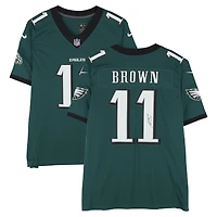 A.J. Brown Philadelphia Eagles Autographed Midnight Green Nike Vapor F.U.S.E. Limited Jersey
